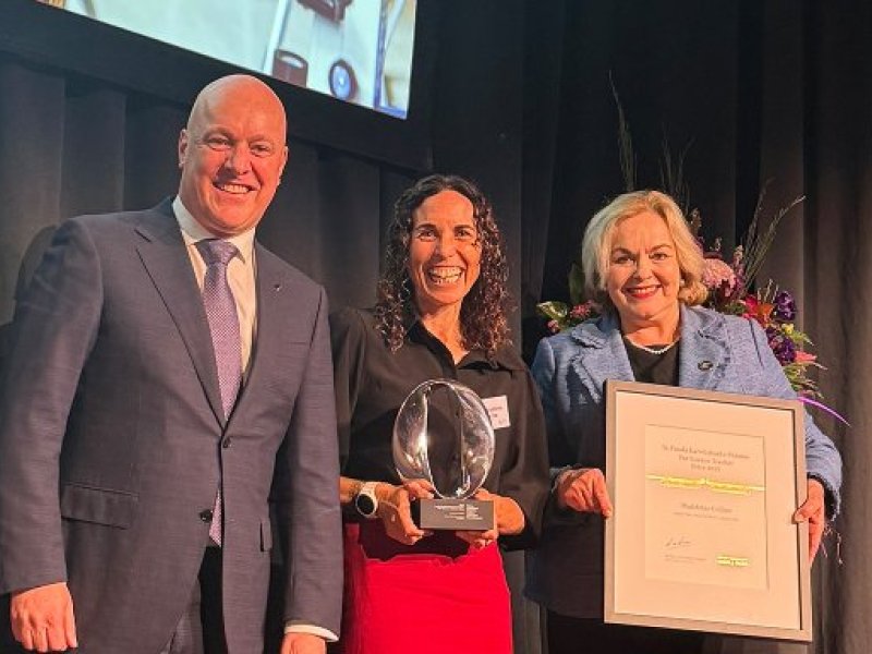 Madeleine Collins PRIME MINISTER'S SCIENCE AWARD 2023 Madeleine Collins PRIME MINISTER'S SCIENCE AWARD 2023
