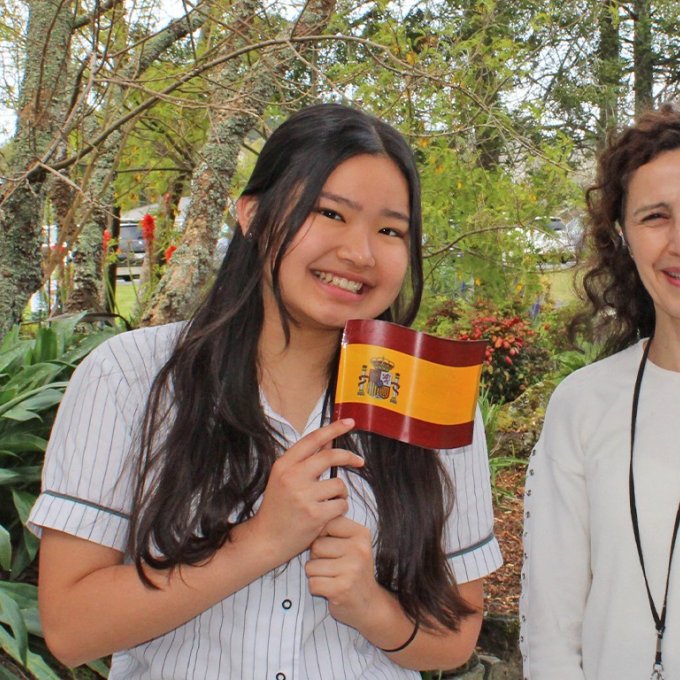 SIGHTS SET ON SPAIN: Congratulations to Japanese International student Anna Hashimoto (Year 12) who has been selected as a scholarship recipient of the Language School Dice Español in Salamanca, Spain!

GBHS Spanish Language teacher, Ana Pascual Rodriguez, says Anna is a worthy recipient and was very pleased to offer this opportunity to her students, in collaboration with Dice Español and the Junta of Castilla y León.

Leaving in January next year, Anna looks forward to living with her host family as part of the immersion experience, seeking to learn and improve her Spanish language while also taking in the sights, sounds, and tastes of Spanish culture.

Salamanca is a famous university city well attended to those seeking to learn and to improve their Spanish. 

GBHS's Language Faculty encourages all students to take advantage of the numerous opportunities and events offered throughout the year to develop their language skills, make long lasting friendships with like minded students and grow culturally.