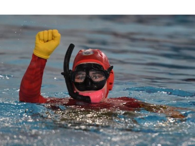 Underwater hockey