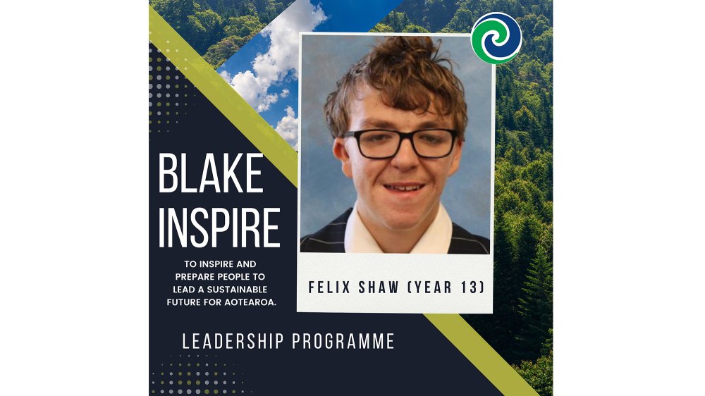 Blake Inspire Felix Shaw