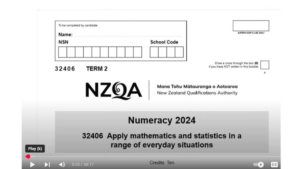 maths caa screenshot