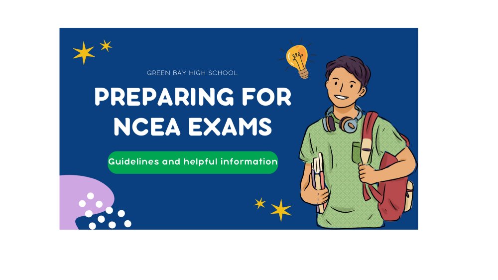 NCEA Exams poster