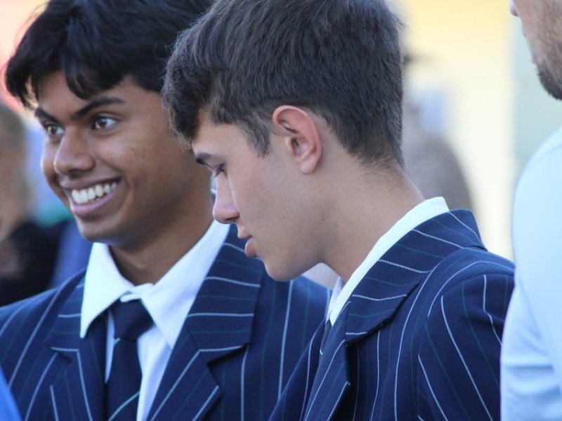 leaders smile