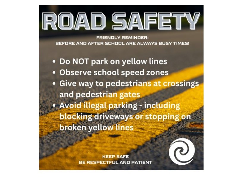 road safety message