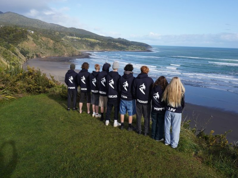 Surfing Raglan
