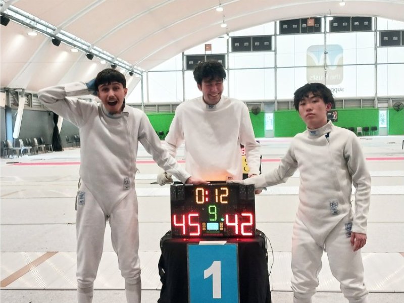 fencing smiles