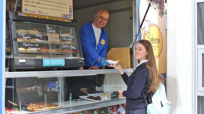 Spanish food truck