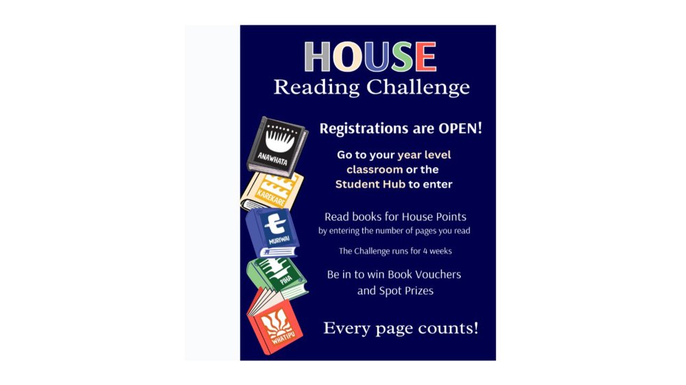 House reading Challenge
