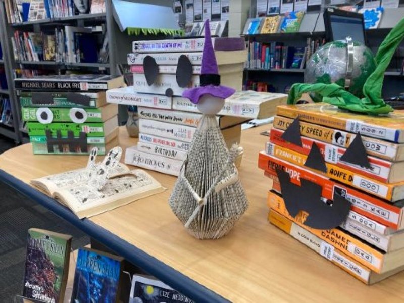 Halloween Book Art