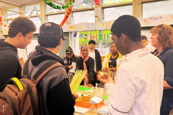 refugee centre visit