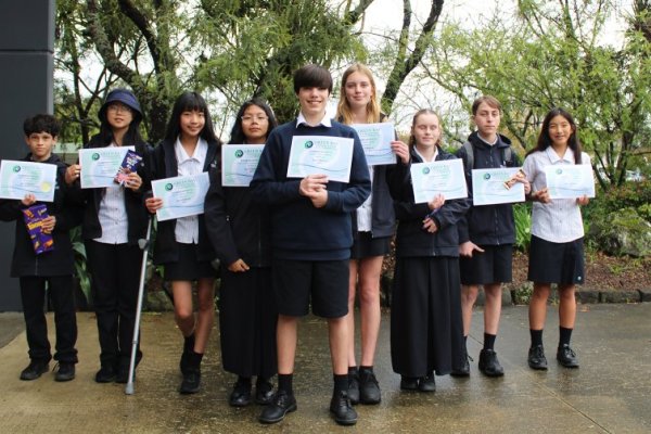 Awards certificate