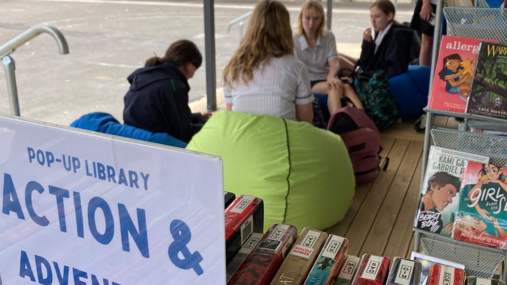 pop up library
