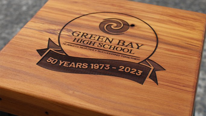 wood tech display