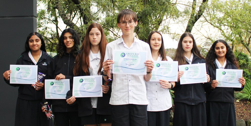 Awards certificate
