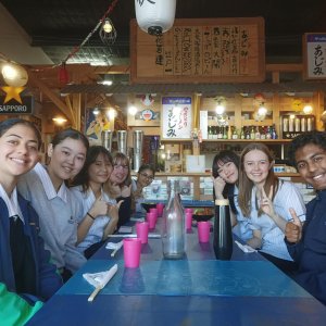 A TASTE OF CULTURE:  Senior Japanese language students put their skills to the test yesterday, sharing a lunch together with some of our international students, at Ajimi Restaurant, Onehunga Mall, yesterday.

Food is an international language - everyone loves to be immersed in culture through authentic cuisine and experiences. However, yesterday was more than just a fun outing and a yummy lunch - providing an opportunity for students to test their language skills, order food and interact with the hosts. The trip also allowed our international students to enjoy talking to peers interested in their own culture, while learning lots of English!
