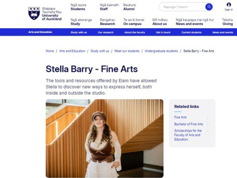 stella barry uoa