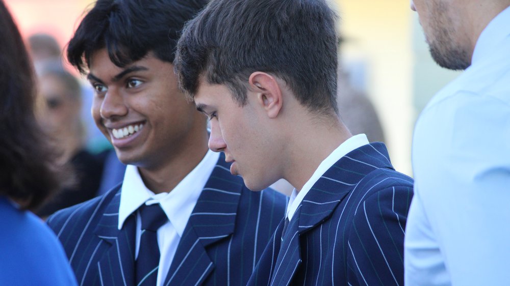 leaders smile