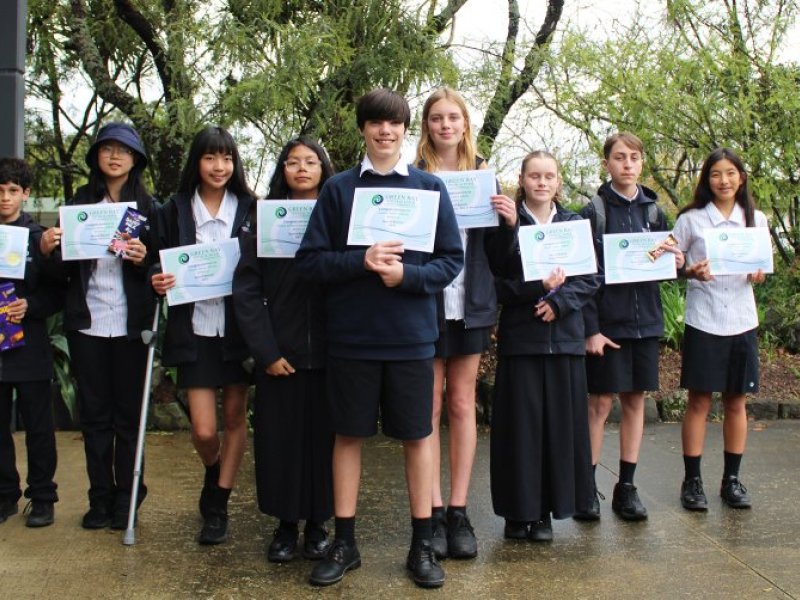 Awards certificate