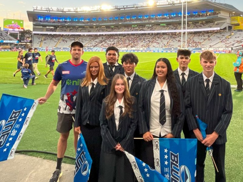 blues leadership on the field