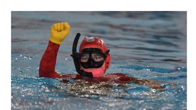 Underwater hockey