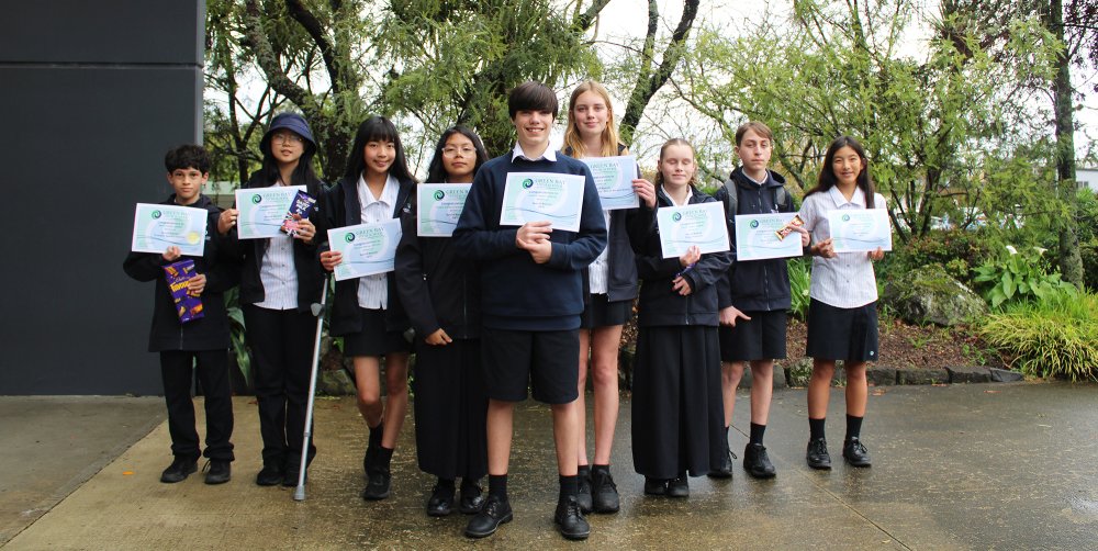 Awards certificate