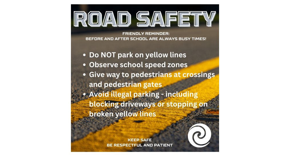 road safety message