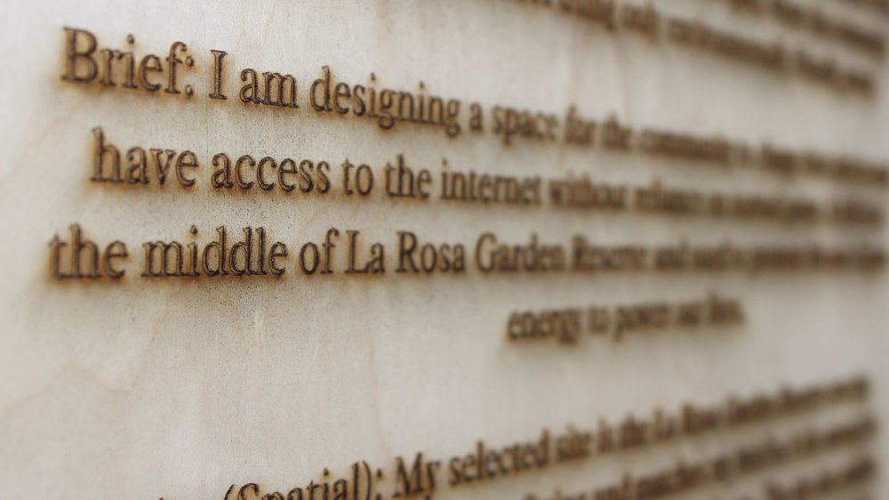 spatial design text