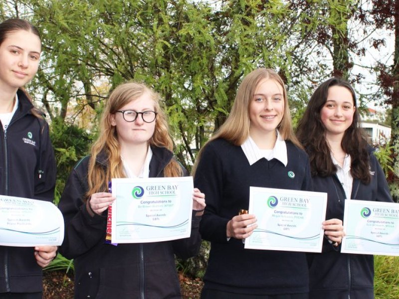Awards certificate