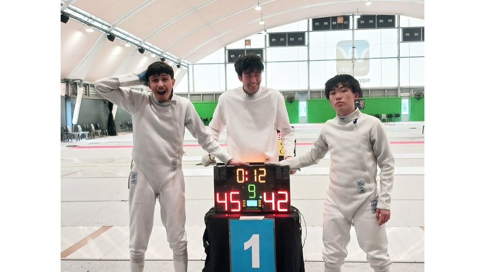 fencing smiles