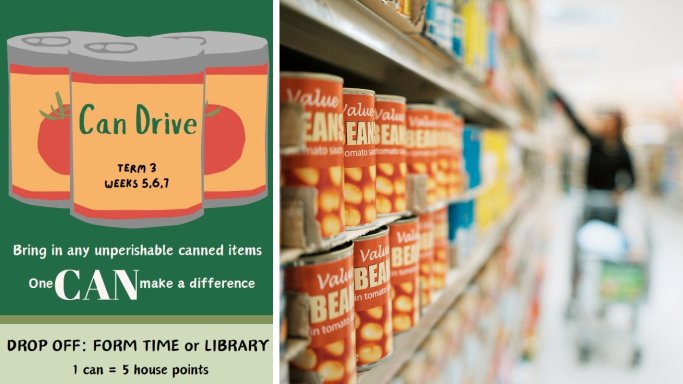 canned food drive 2024