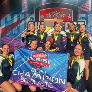 GBHS's cheerleading team competed in the Cheerfest champs over the weekend - taking gold in their division! 

The team is coached by Jackie Barrett, (who worked as a Teacher Aide at GBHS a few years ago).

The team currently consists of Lelanie Steyn (Yr 10), Ella Hogman (Yr 10), Hayley Cunningham (Yr 10), Annelie Franzsen (Yr 10), Lavinia De Moraes (Yr 12), Mia Hu (Yr 9), Roxie Conning (Yr 9), Mila Dailey (Yr9), and Jess Andrews (Yr 9).

Click on the following link to view their winning performance:
https://youtu.be/zPXiOiRhKwI?si=Neg1cGZjLCHVTjo1