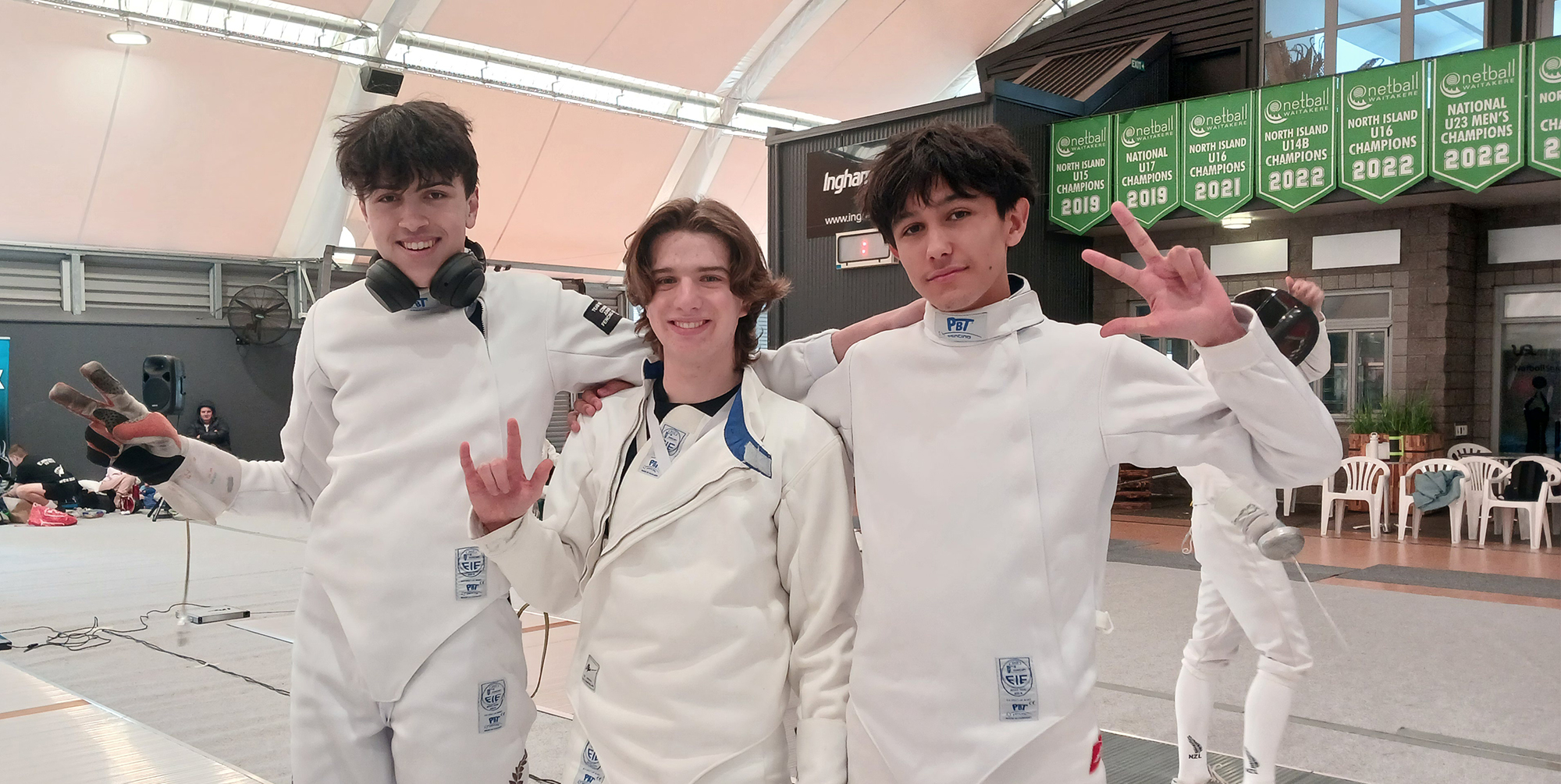 fencers first place